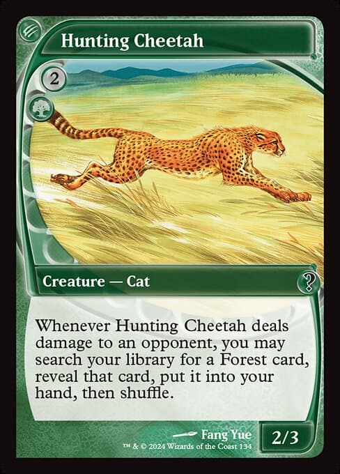 Hunting Cheetah from Mystery Booster 2 (Common)