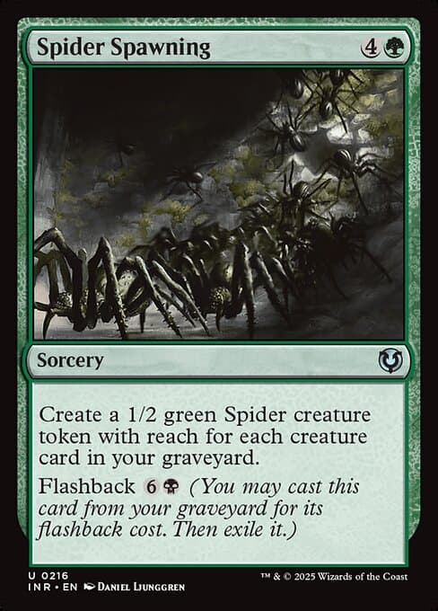 Spider Spawning from Innistrad Remastered (Uncommon)