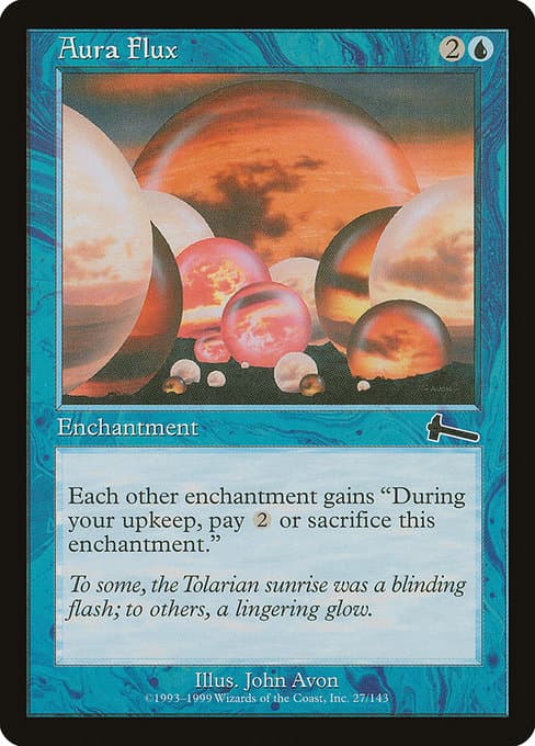 Aura Flux from Urza's Legacy (Common)