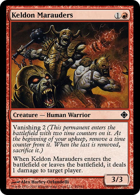 Keldon Marauders from Magic Online Theme Decks (Common)