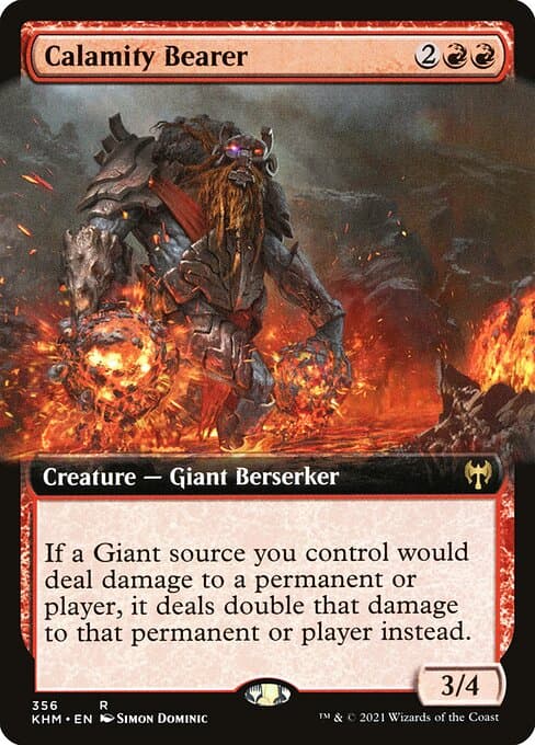 Calamity Bearer from Kaldheim (Rare)