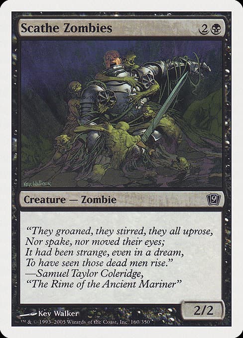 Scathe Zombies from Ninth Edition (Common)