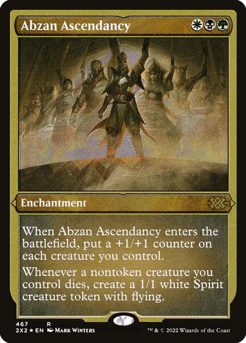 Abzan Ascendancy from Double Masters 2022 (Rare)