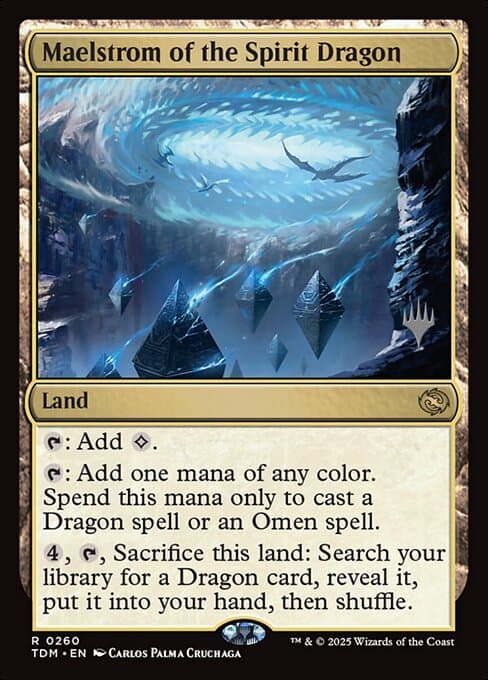 Maelstrom of the Spirit Dragon from Tarkir: Dragonstorm Promos (Rare)
