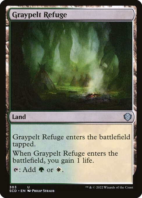 Graypelt Refuge from Starter Commander Decks (Uncommon)