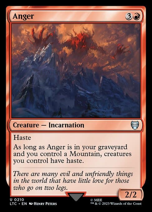 Anger from Tales of Middle-earth Commander (Uncommon)