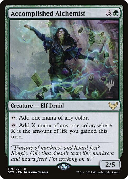 Accomplished Alchemist from Strixhaven: School of Mages Promos (Rare)