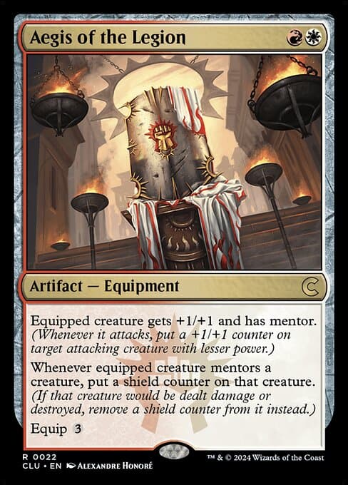 Aegis of the Legion from Ravnica: Clue Edition (Rare)