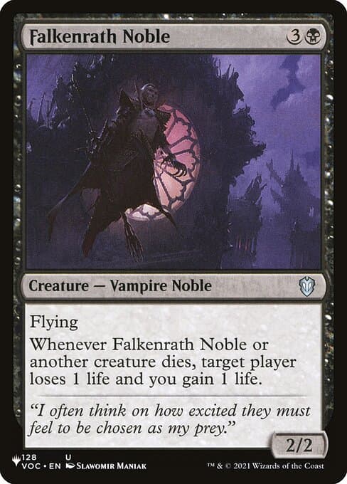 Falkenrath Noble from The List (Uncommon)