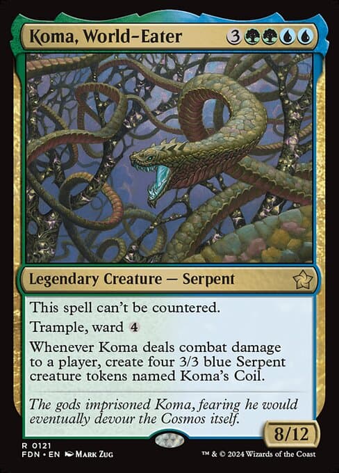 Koma, World-Eater from Foundations (Rare)