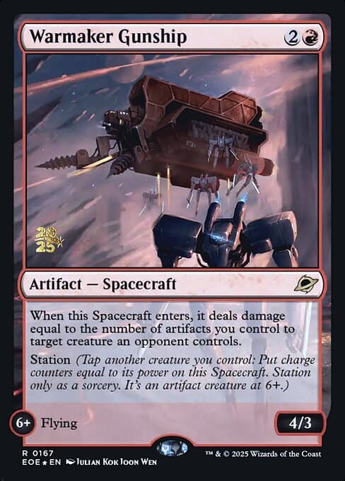 Warmaker Gunship from Edge of Eternities Promos (Rare)