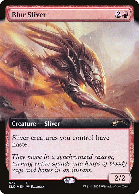 Blur Sliver from Secret Lair Drop (Rare)