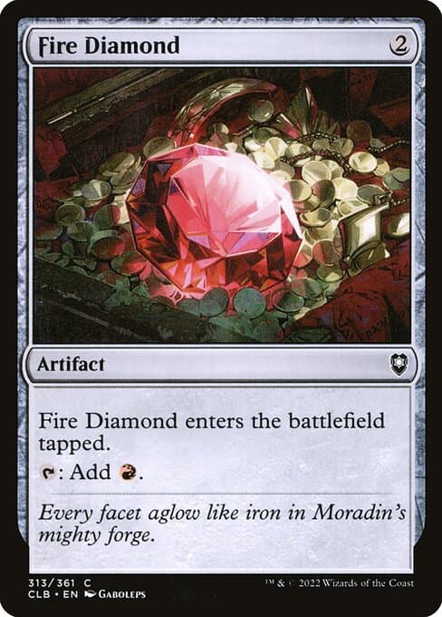 Fire Diamond from Commander Legends: Battle for Baldur's Gate (Common)