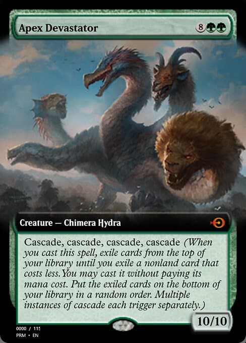 Apex Devastator from Magic Online Promos (Mythic)