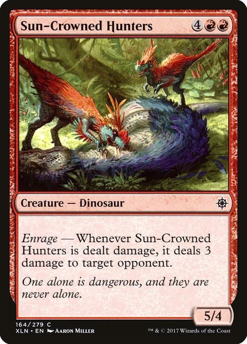 Sun-Crowned Hunters from Ixalan (Common)