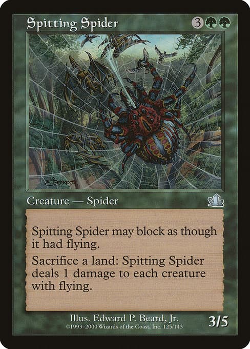 Spitting Spider from Prophecy (Uncommon)
