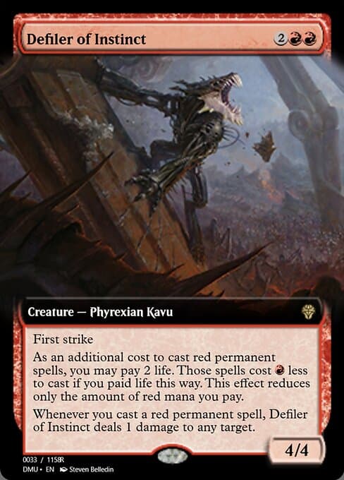 Defiler of Instinct from Magic Online Promos (Rare)