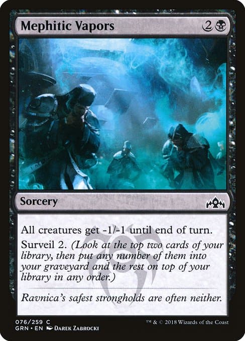 Mephitic Vapors from Guilds of Ravnica (Common)