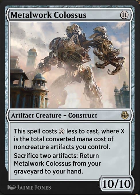 Metalwork Colossus #252 – Kaladesh Remastered Metalwork Colossus from Kaladesh Remastered (Rare)