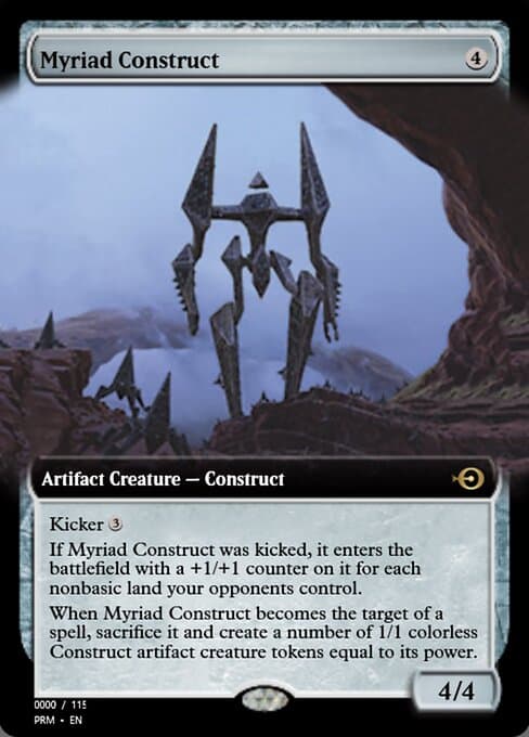 Myriad Construct from Magic Online Promos (Rare)