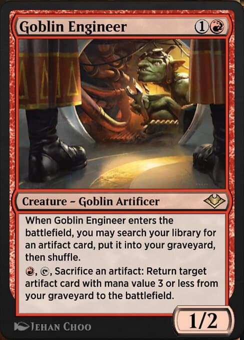 Goblin Engineer #458 – Jumpstart: Historic Horizons Goblin Engineer from Jumpstart: Historic Horizons (Rare)