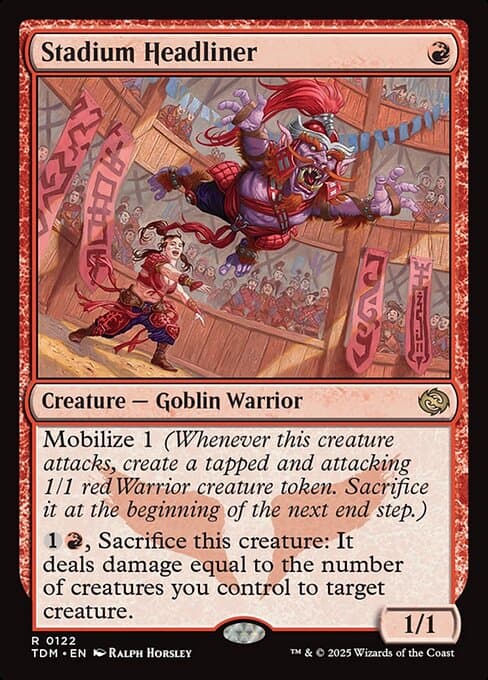 Stadium Headliner from Tarkir: Dragonstorm (Rare)