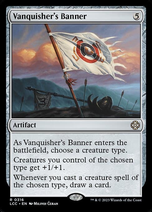 Vanquisher's Banner from The Lost Caverns of Ixalan Commander (Rare)
