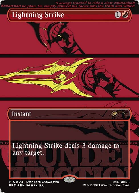 Lightning Strike from Cowboy Bebop (Rare)