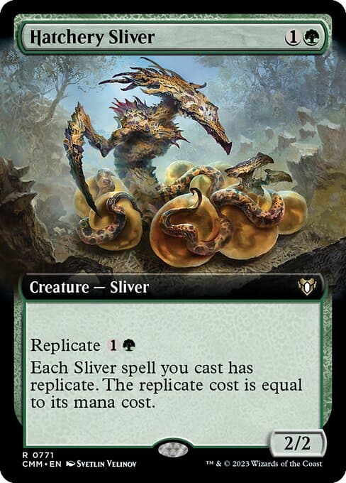 Hatchery Sliver from Commander Masters (Rare)