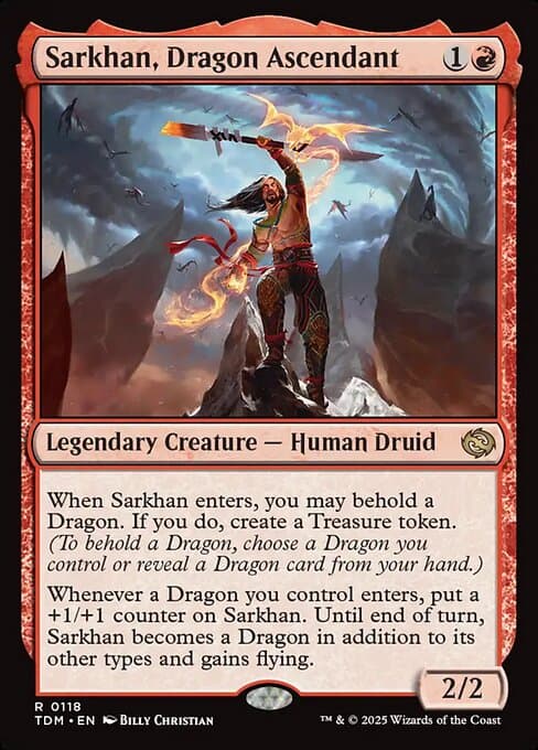 Sarkhan, Dragon Ascendant (Rare)