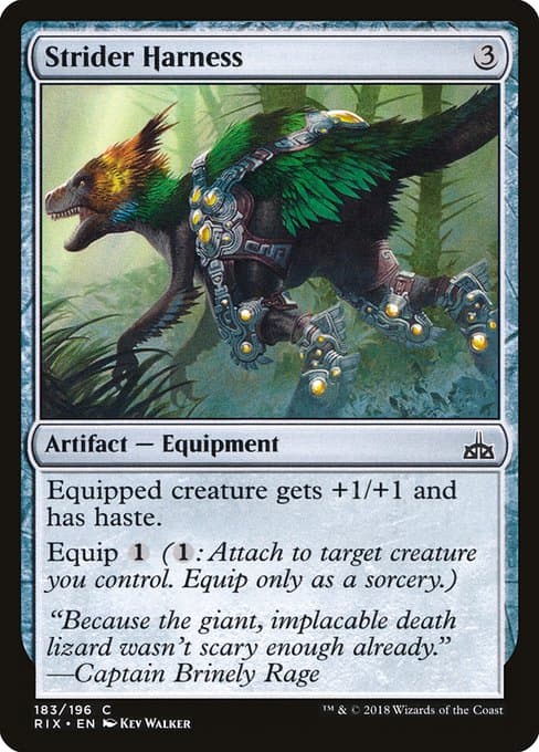 Strider Harness from Rivals of Ixalan (Common)