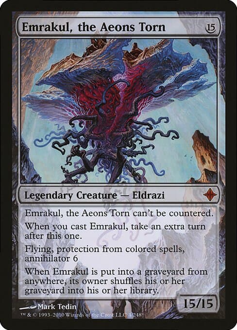 Emrakul, the Aeons Torn (Mythic)