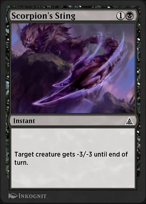 Scorpion's Sting from Through the Omenpaths (Common)