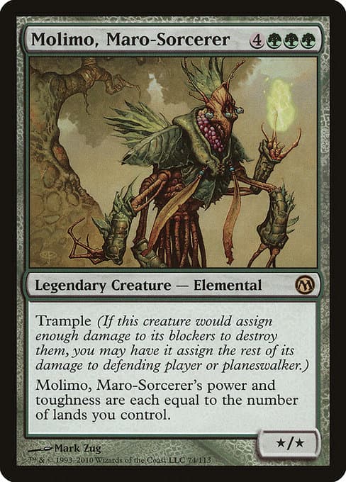 Molimo, Maro-Sorcerer from Duels of the Planeswalkers (Rare)