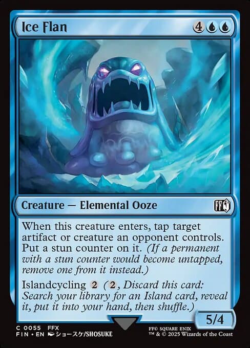 Ice Flan from Final Fantasy (Common)