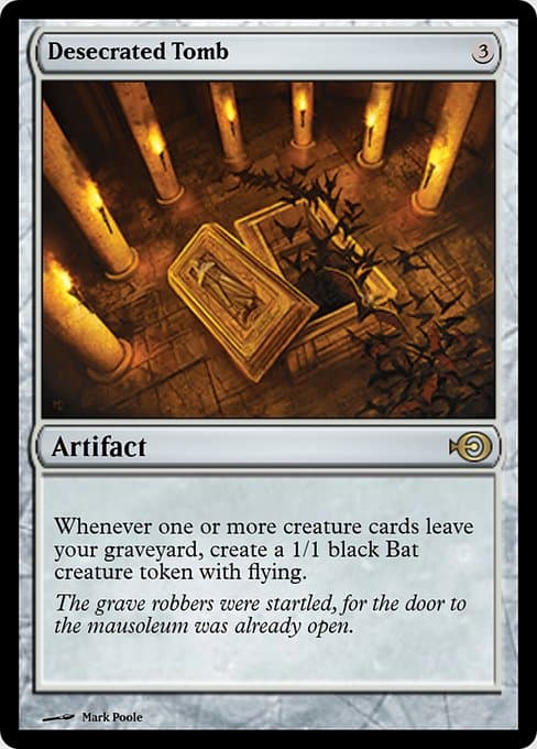 Desecrated Tomb from Magic Online Promos (Rare)