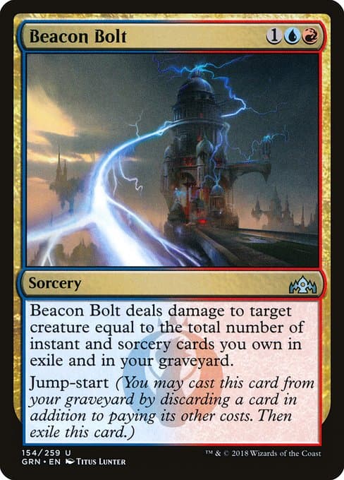 Beacon Bolt from Guilds of Ravnica (Uncommon)