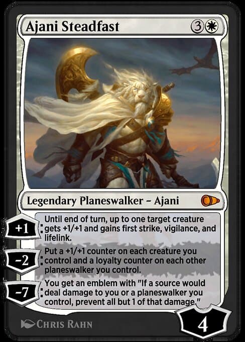 Ajani Steadfast from Pioneer Masters (Mythic)