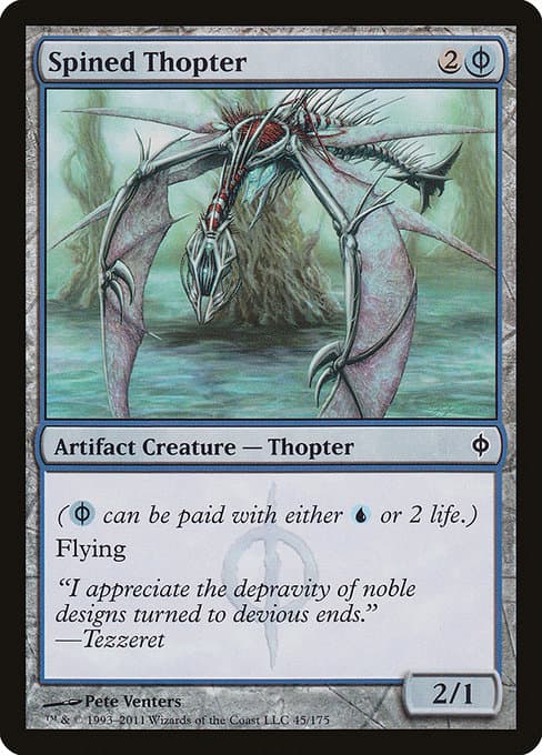 Spined Thopter from New Phyrexia (Common)