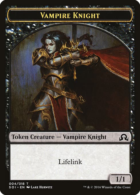 Vampire Knight from Shadows over Innistrad Tokens (Common)