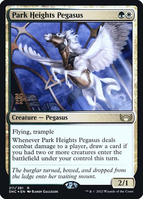 Park Heights Pegasus from Streets of New Capenna Promos (Rare)