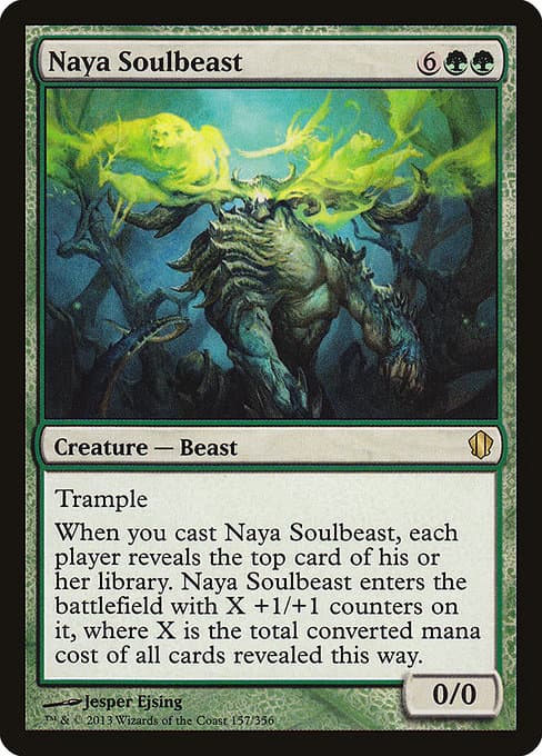 Naya Soulbeast from Commander 2013 (Rare)