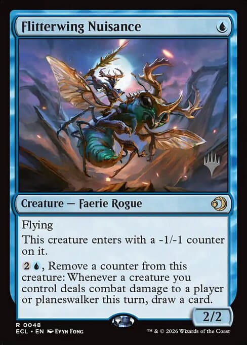 Flitterwing Nuisance from Lorwyn Eclipsed Promos (Rare)