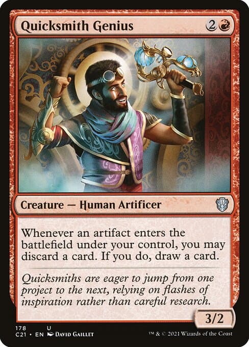 Quicksmith Genius from Commander 2021 (Uncommon)