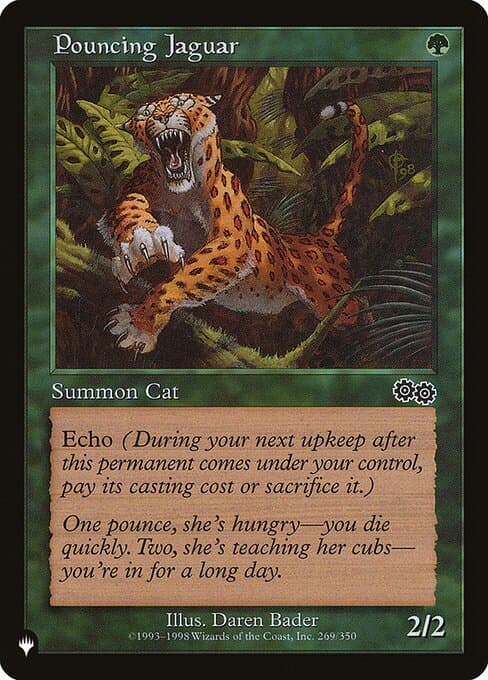 Pouncing Jaguar from The List (Common)