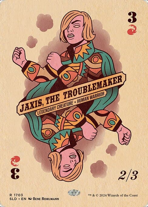 Jaxis, the Troublemaker from Secret Lair Drop (Rare)