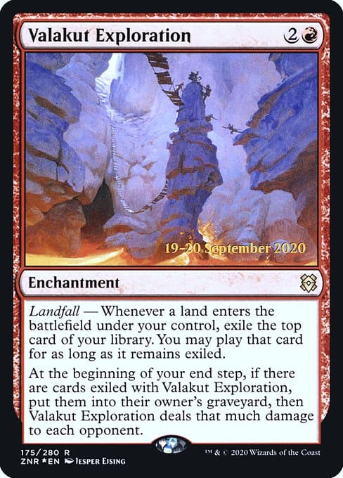Valakut Exploration from Zendikar Rising Promos (Rare)