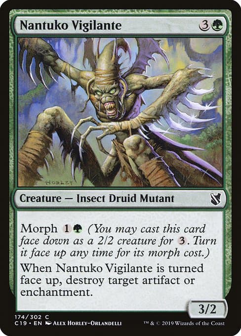Nantuko Vigilante from Commander 2019 (Common)