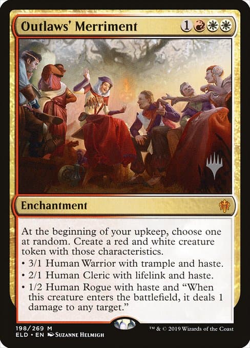 Outlaws' Merriment from Throne of Eldraine Promos (Mythic)