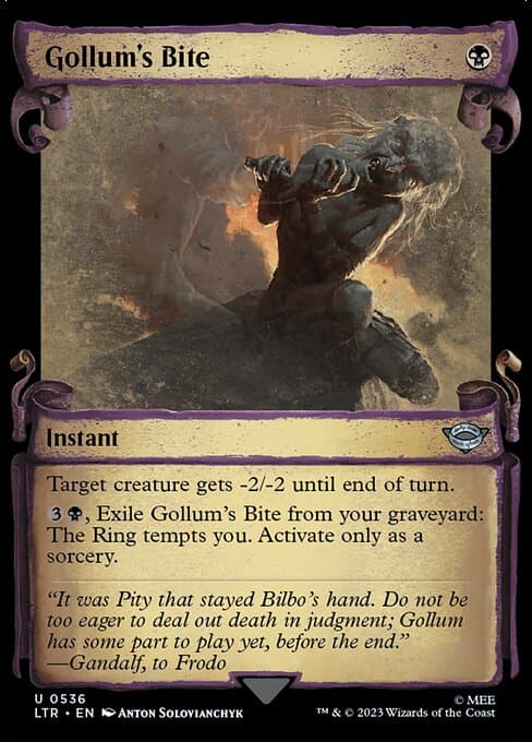 Gollum's Bite from The Lord of the Rings: Tales of Middle-earth (Uncommon)